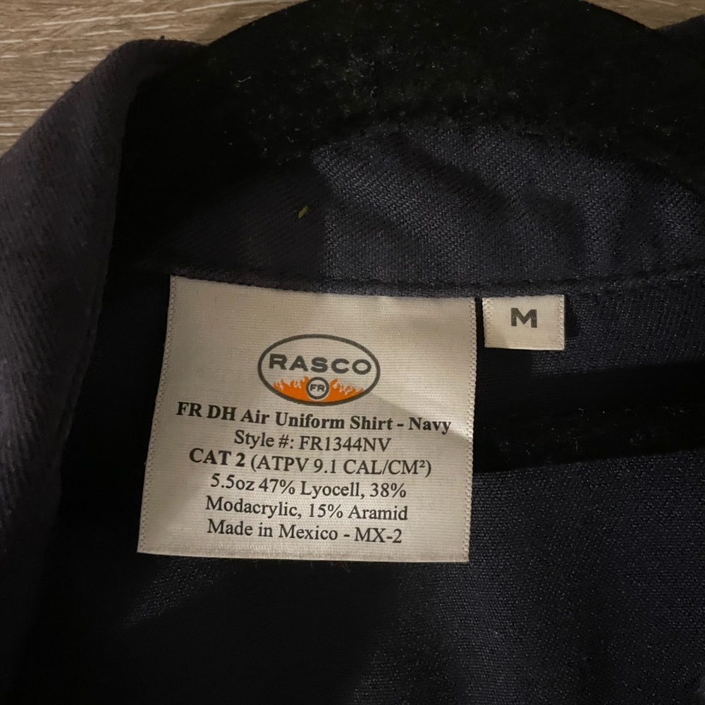 Rasco FR Navy DH Air Uniform Shirt (M) - Picture 3 of 5